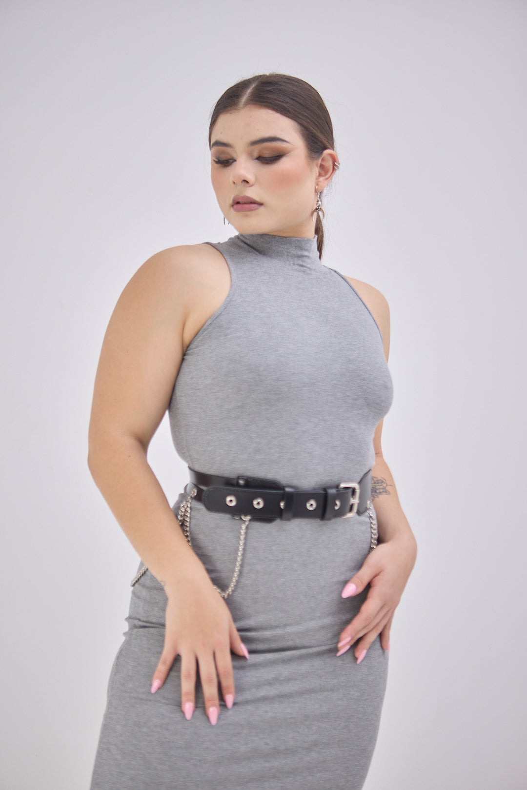 Turtleneck Maxi Dress