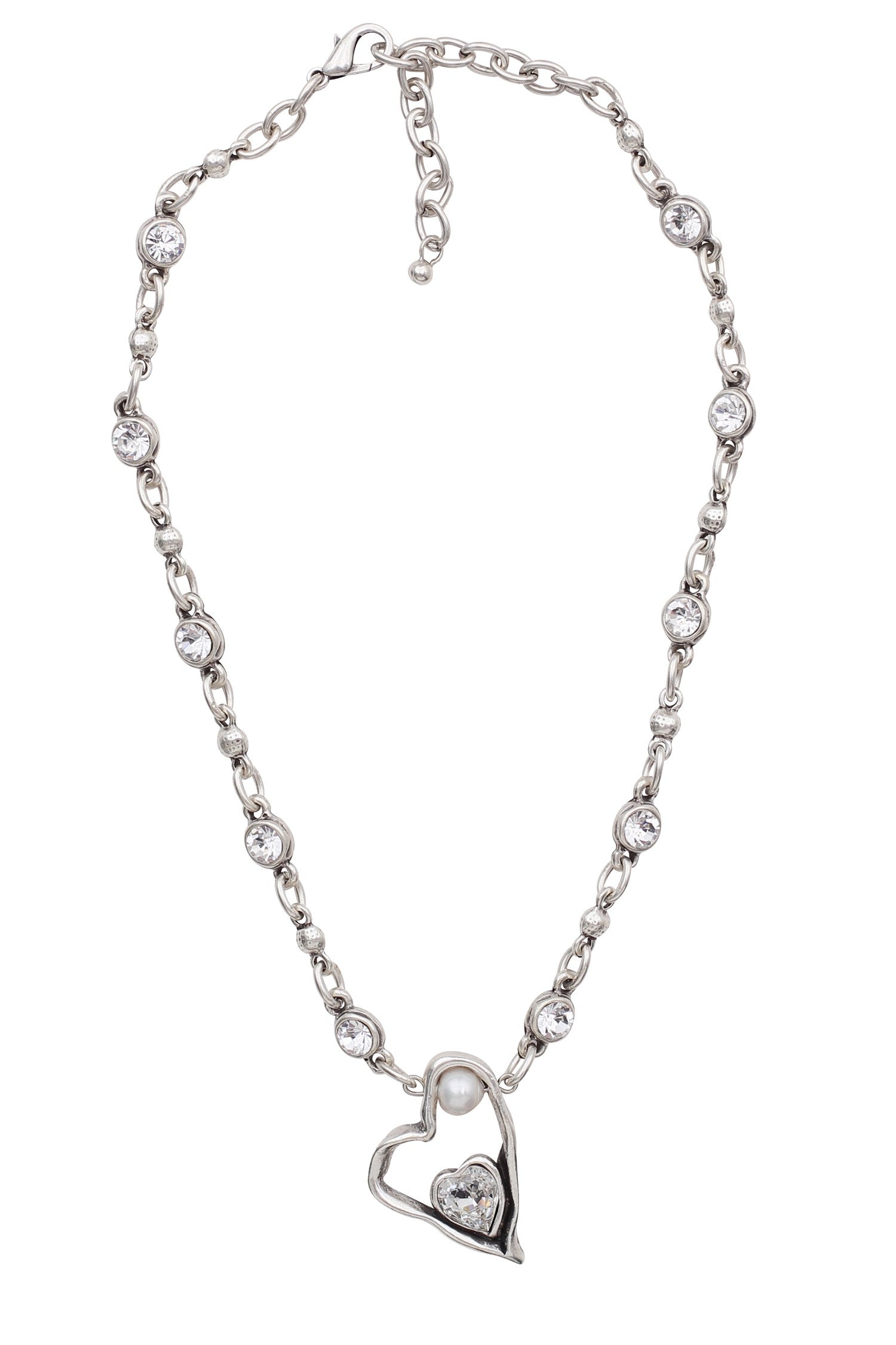 Pearl Heart Necklace