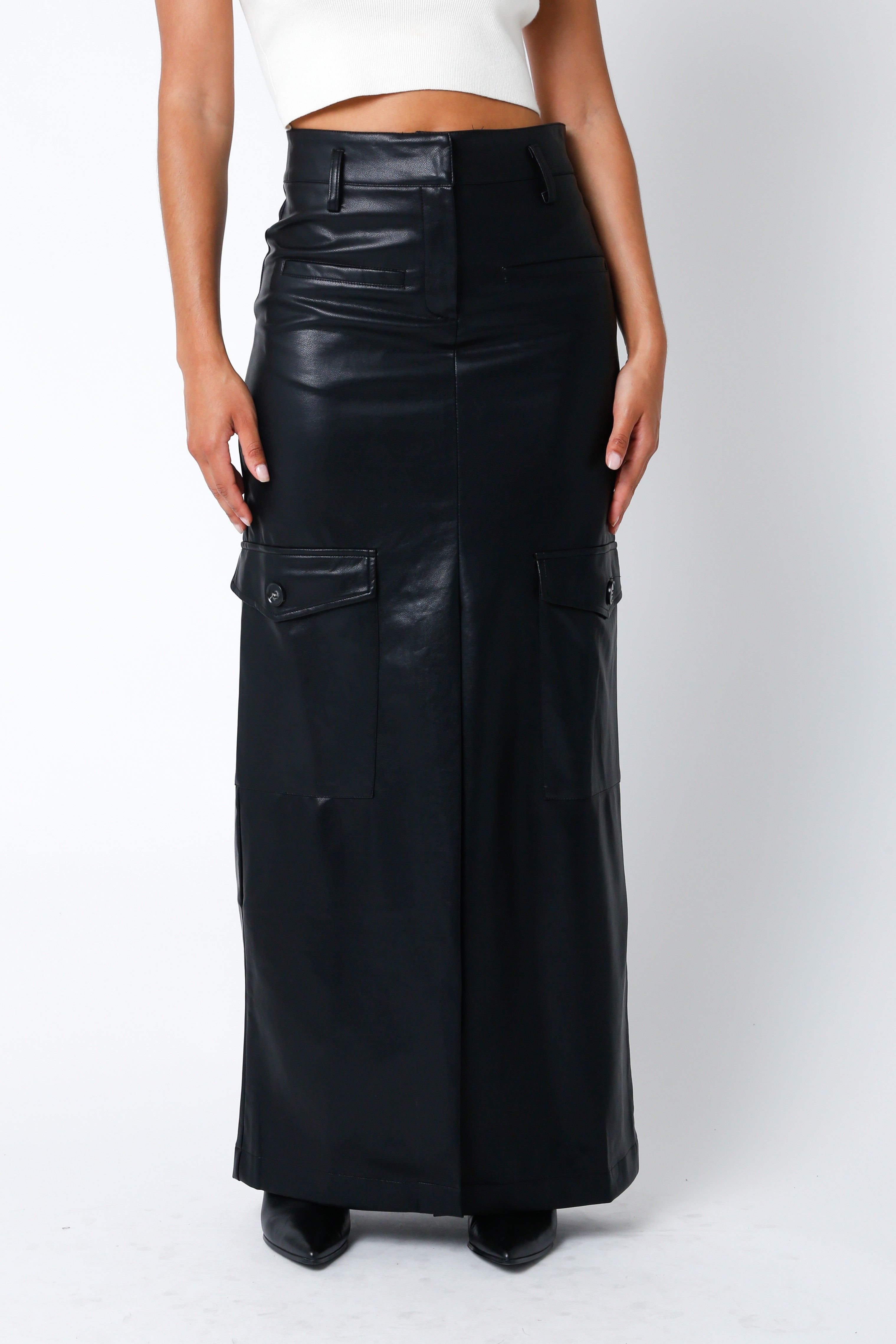 Cargo Midi Skirt