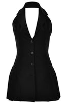 Siren Black Mini Dress