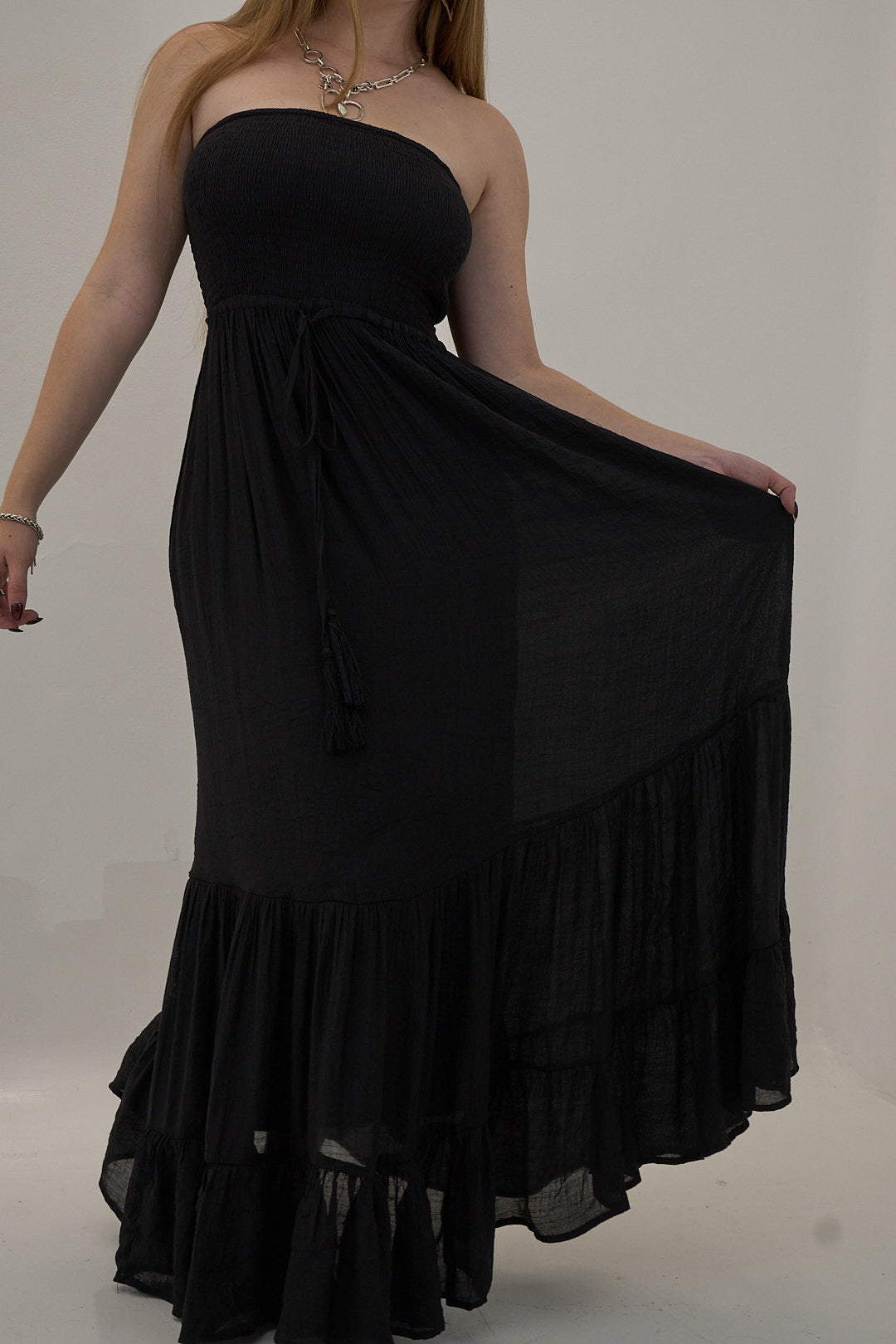 Mesh So Well Lace Maxi Dress