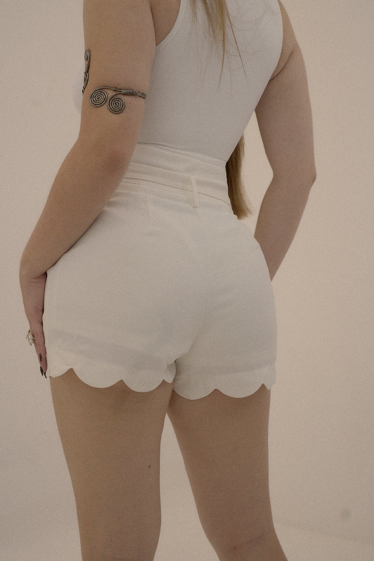 Classy White Short