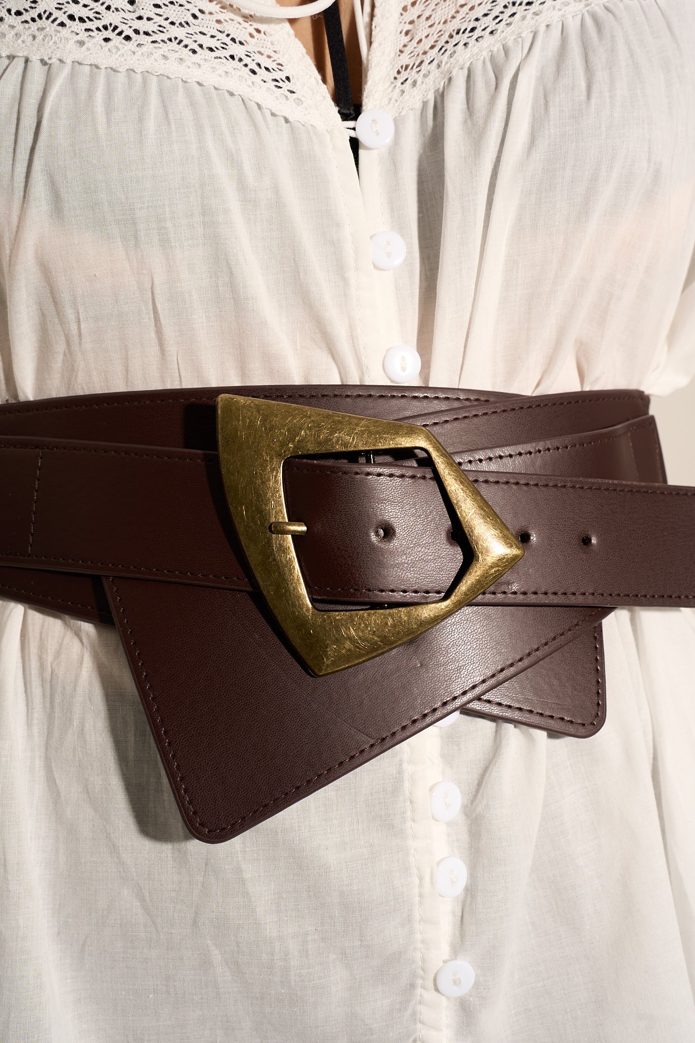 Boho Layered Buckle Belt