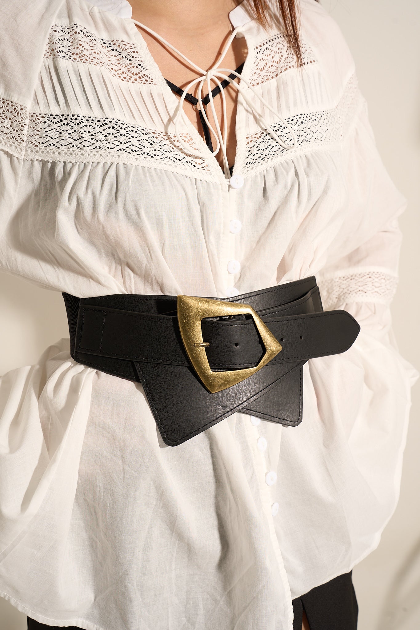 Boho Layered Buckle Belt