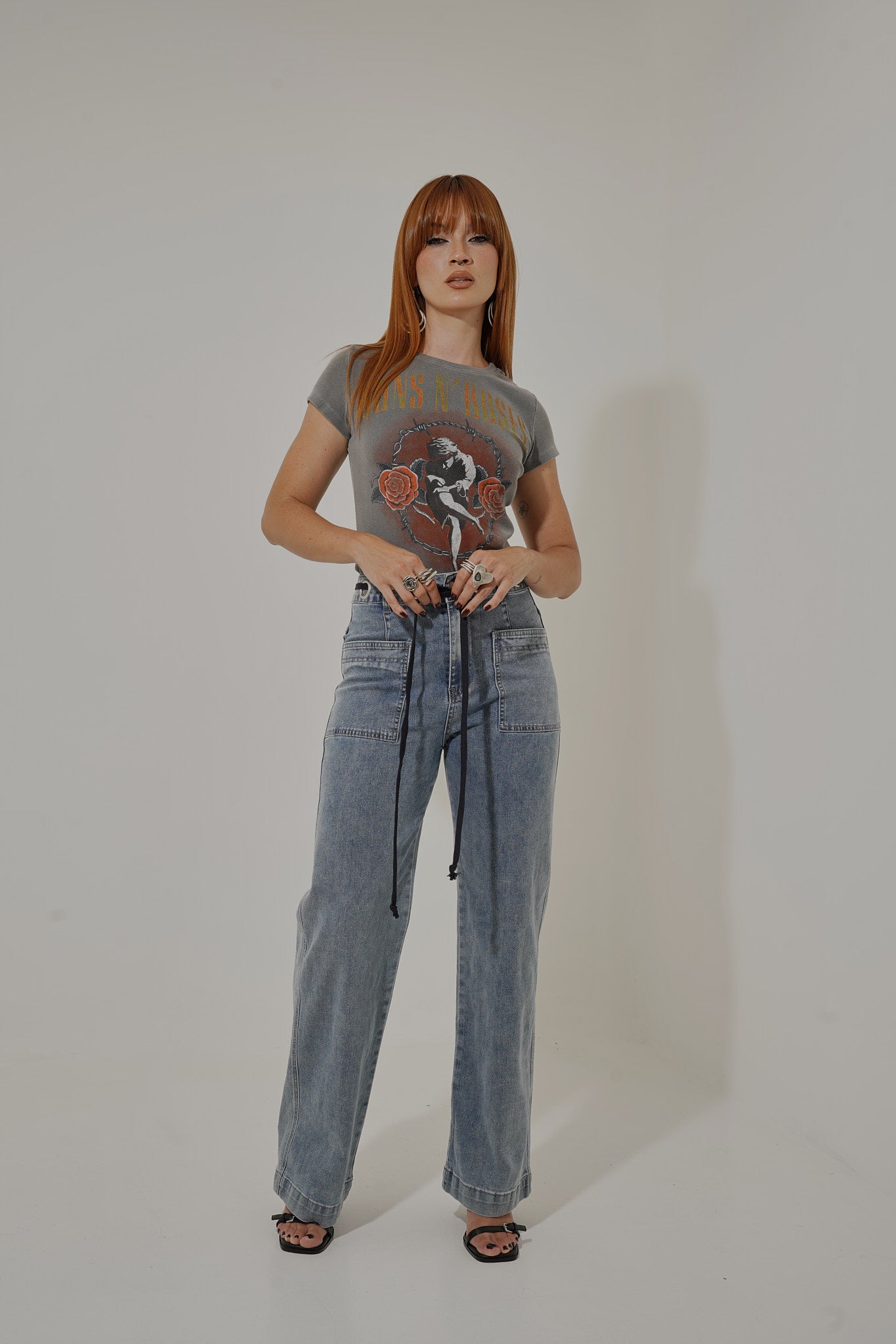 Casual Stretch Denim Pants