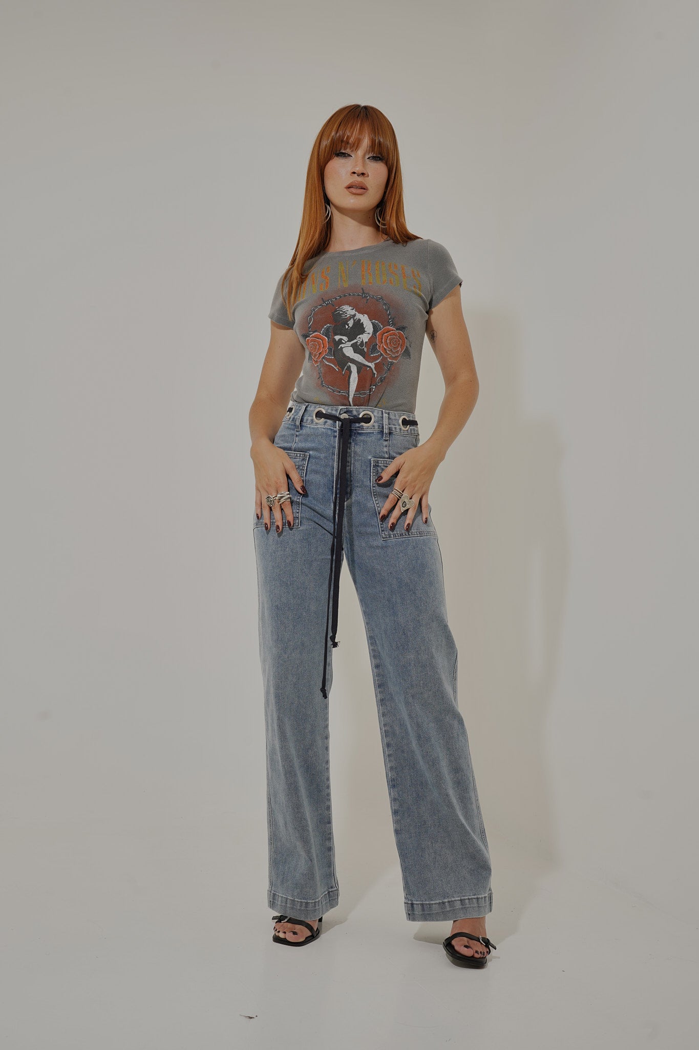 Casual Stretch Denim Pants