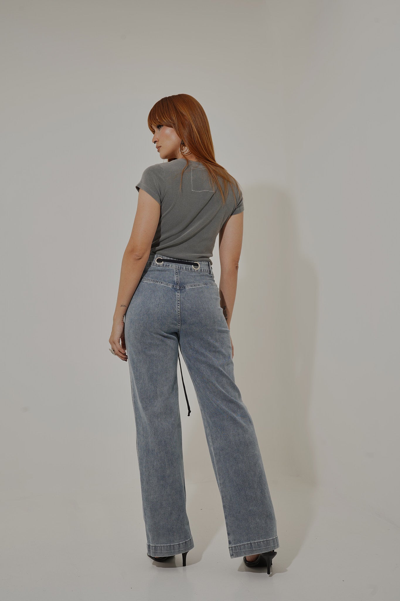 Casual Stretch Denim Pants