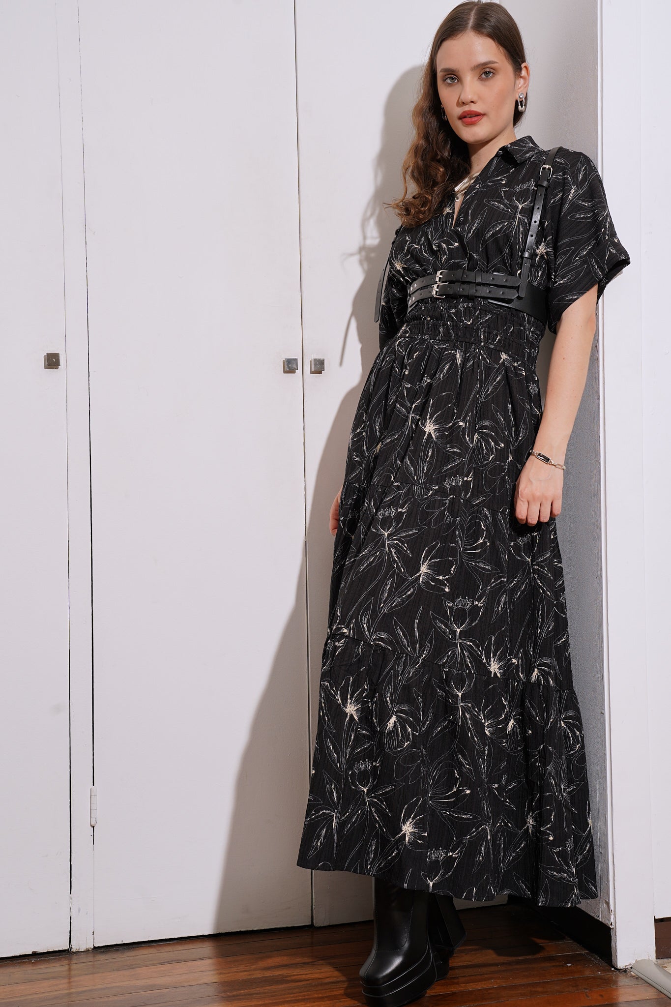 Romantic Floral Maxi Dress