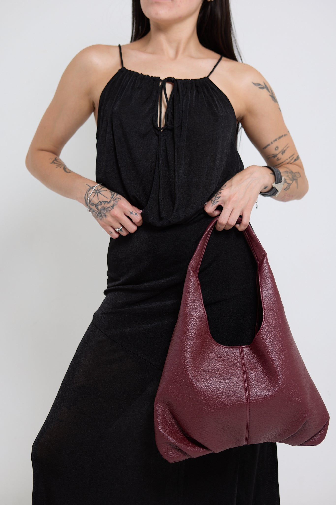 Fitted Knit Maxi Dress