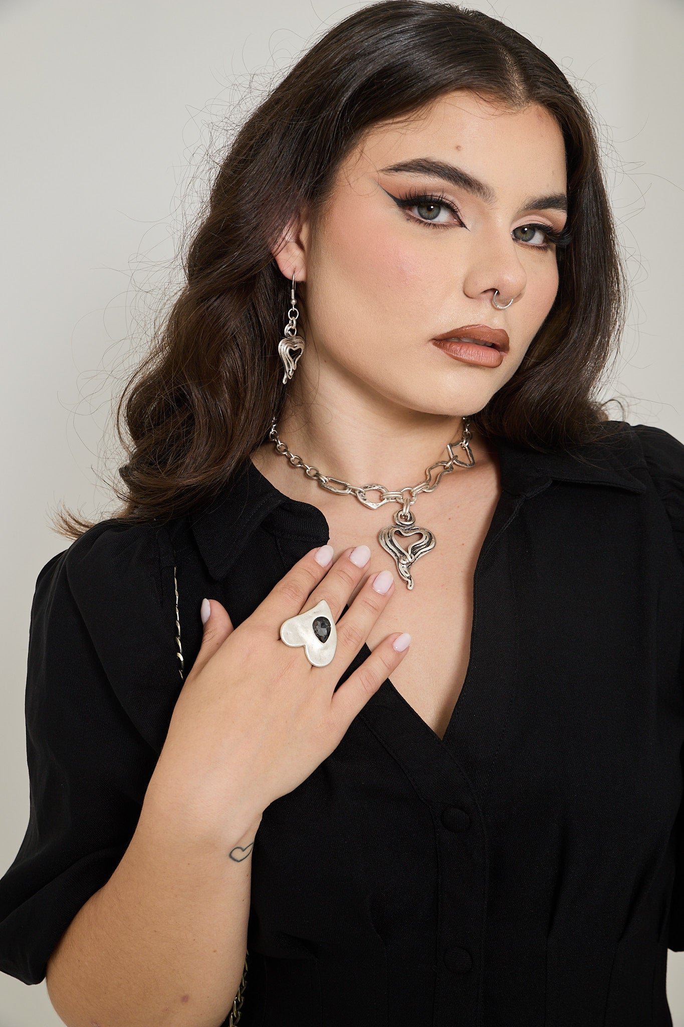 Industrial Heart Ring