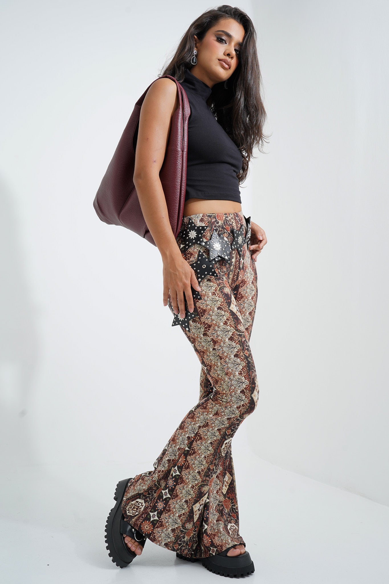 Bandana Print Pants