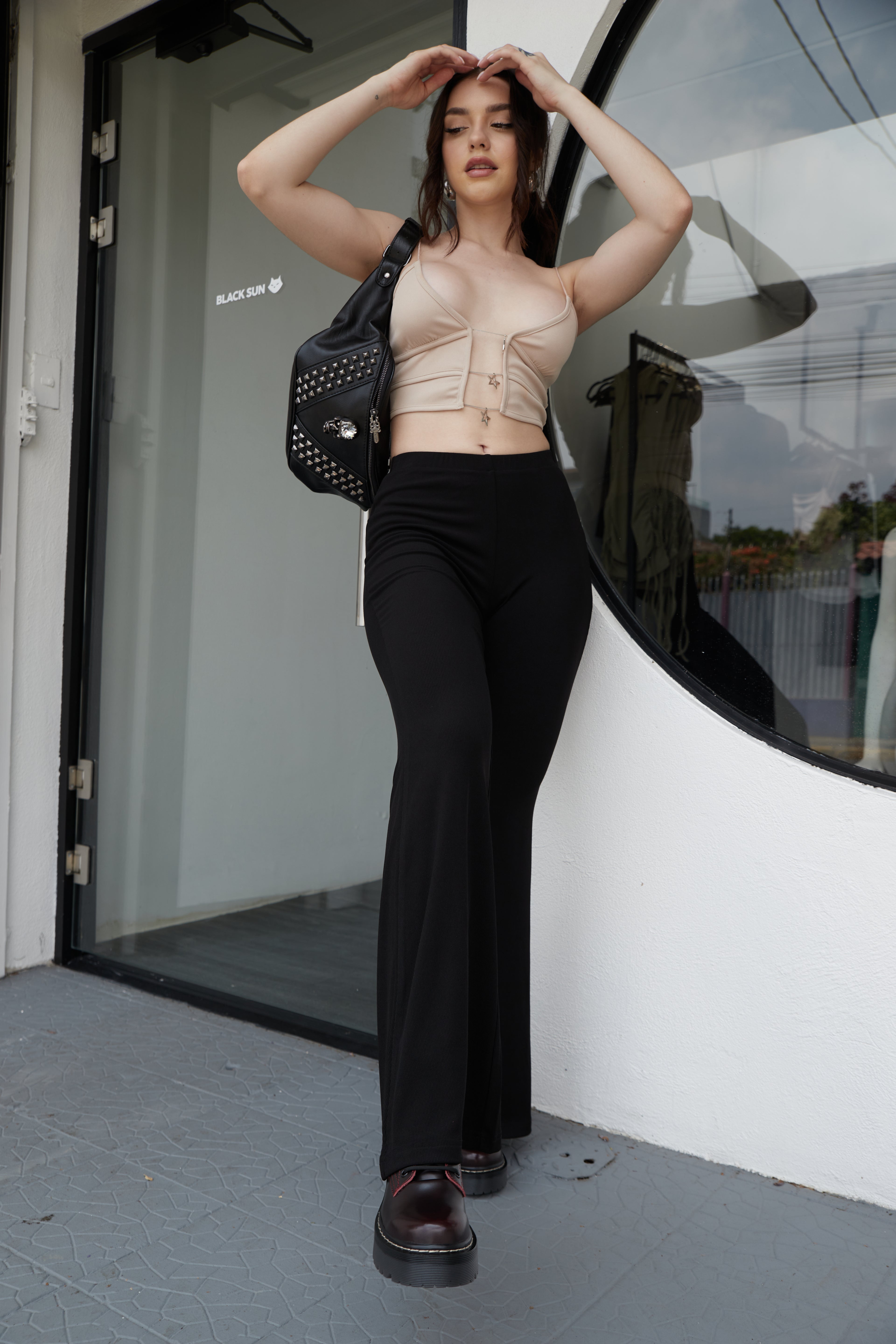 Black Sun Exclusive-Rosie Crop Top