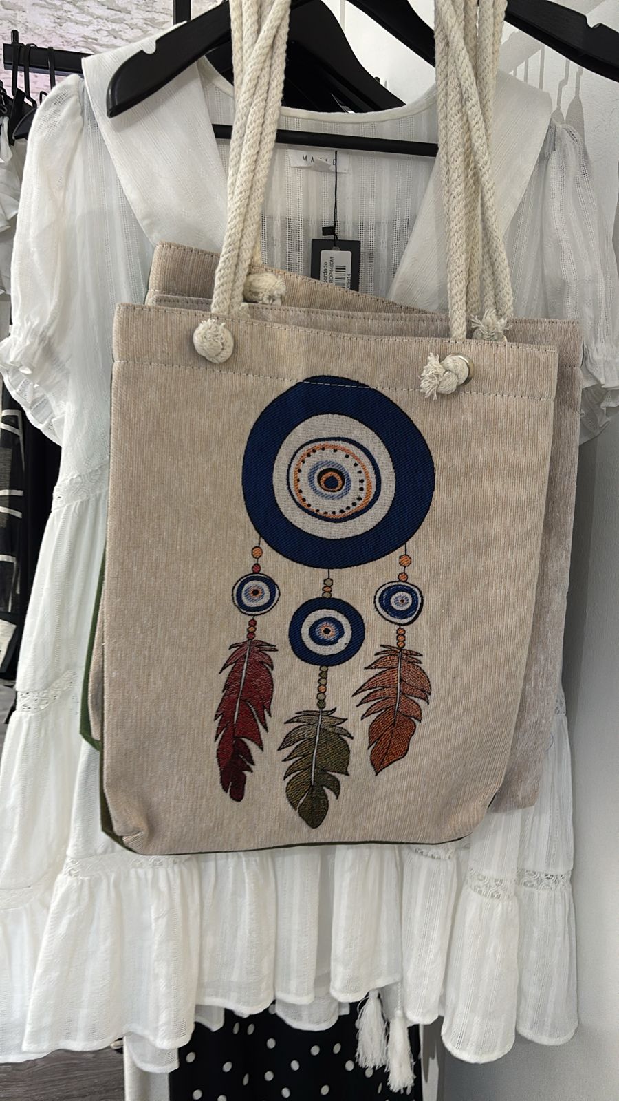 Evil Boho Beach Bag