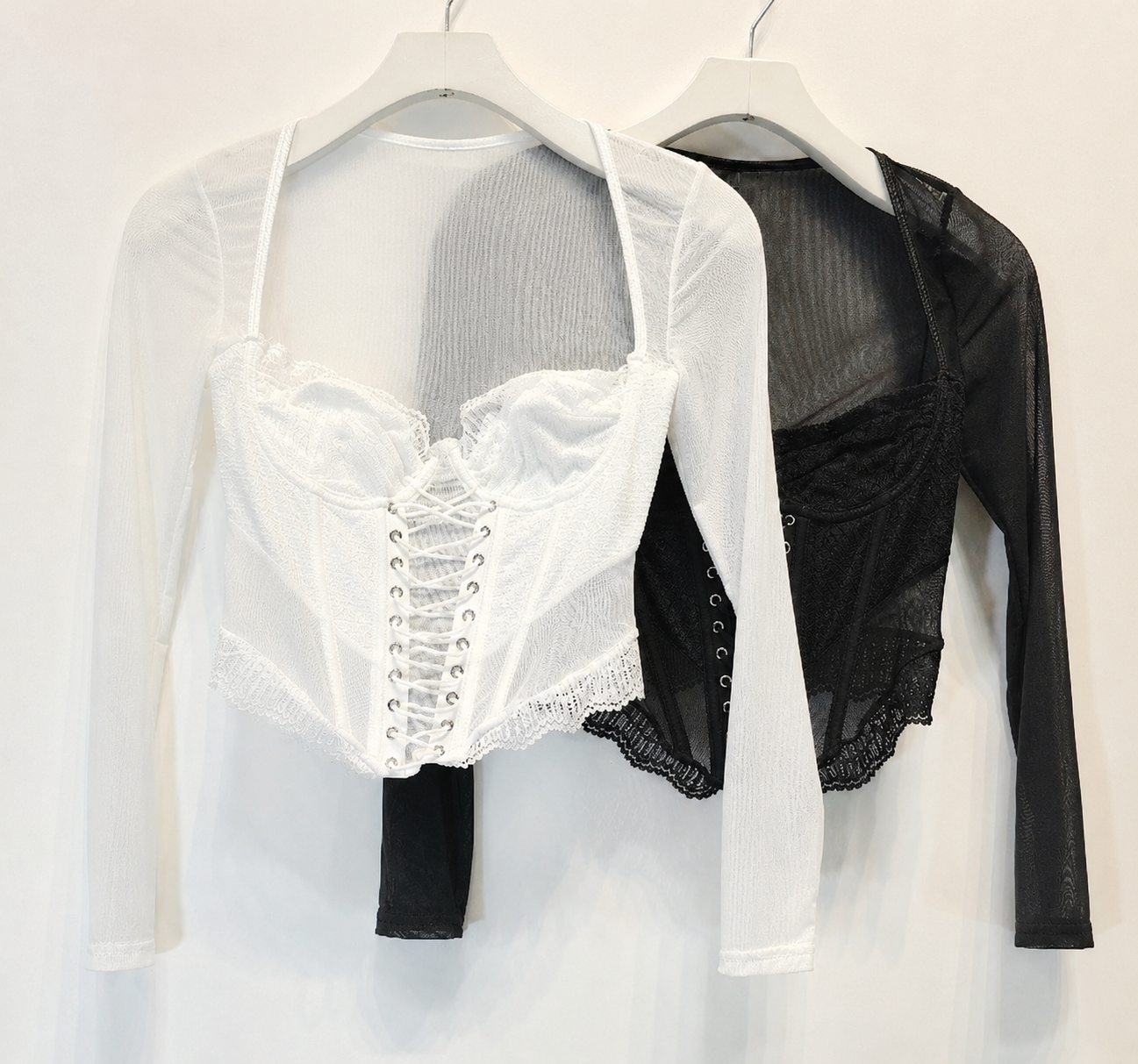 Delicate Lace Sculpt Top