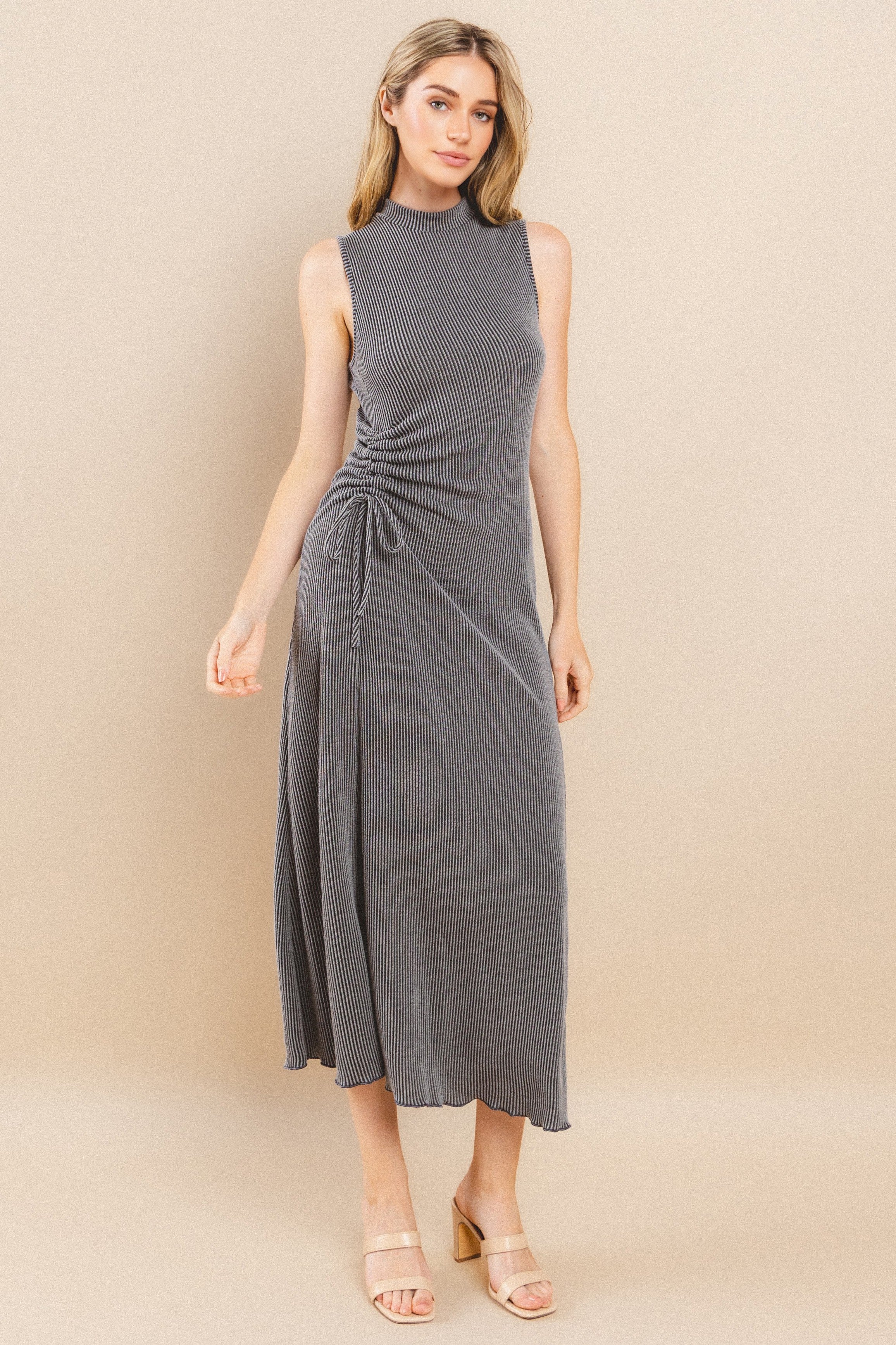 Effortless Ribbed Maxi Dress