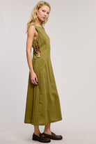 Long Metal Ring Maxi Dress