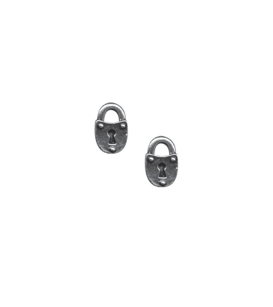 Lock Earrings
