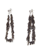 Crystal Cubic Drop Earrings