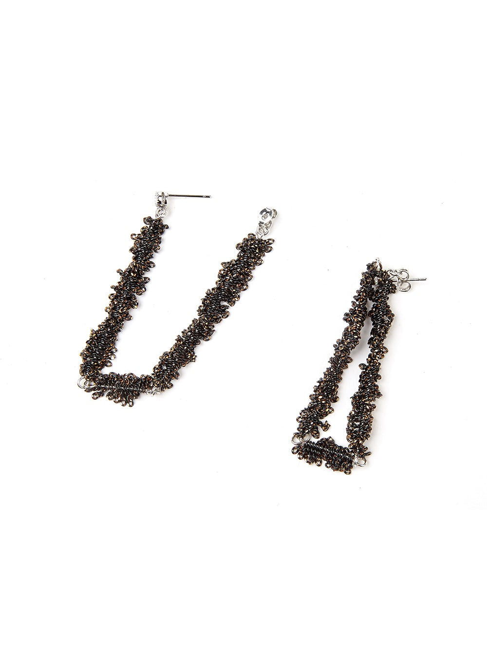 Crystal Cubic Drop Earrings