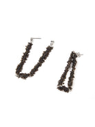 Crystal Cubic Drop Earrings