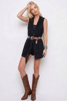 Fringe Statement Vest