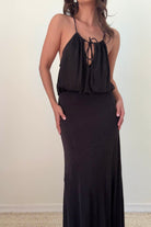 Fitted Knit Maxi Dress