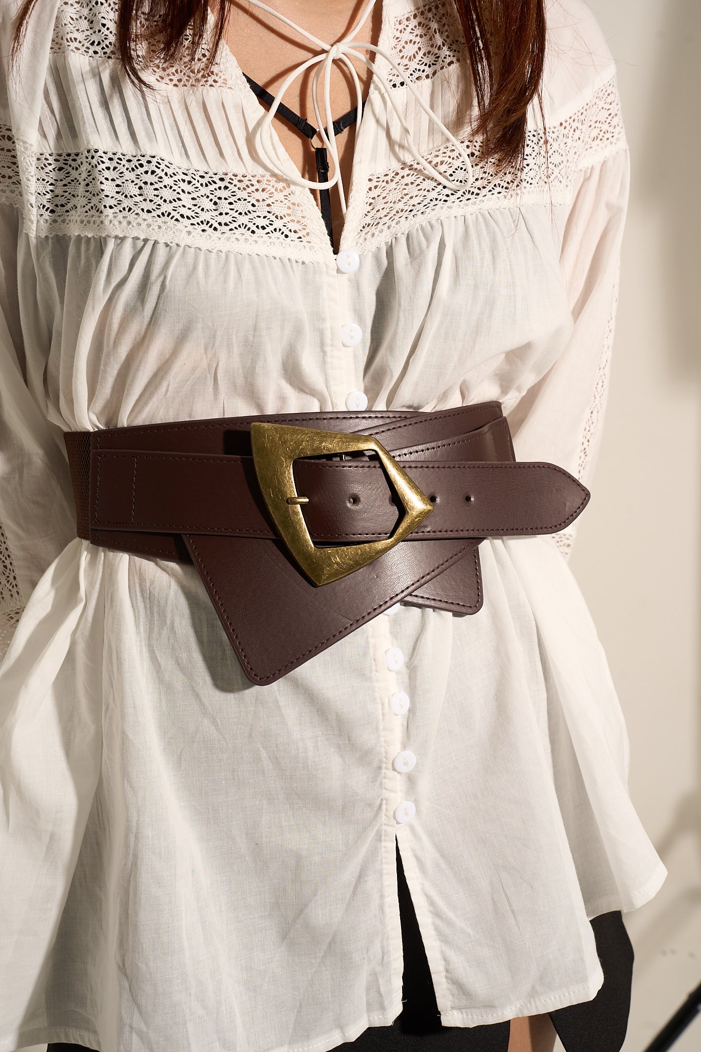 Boho Layered Buckle Belt