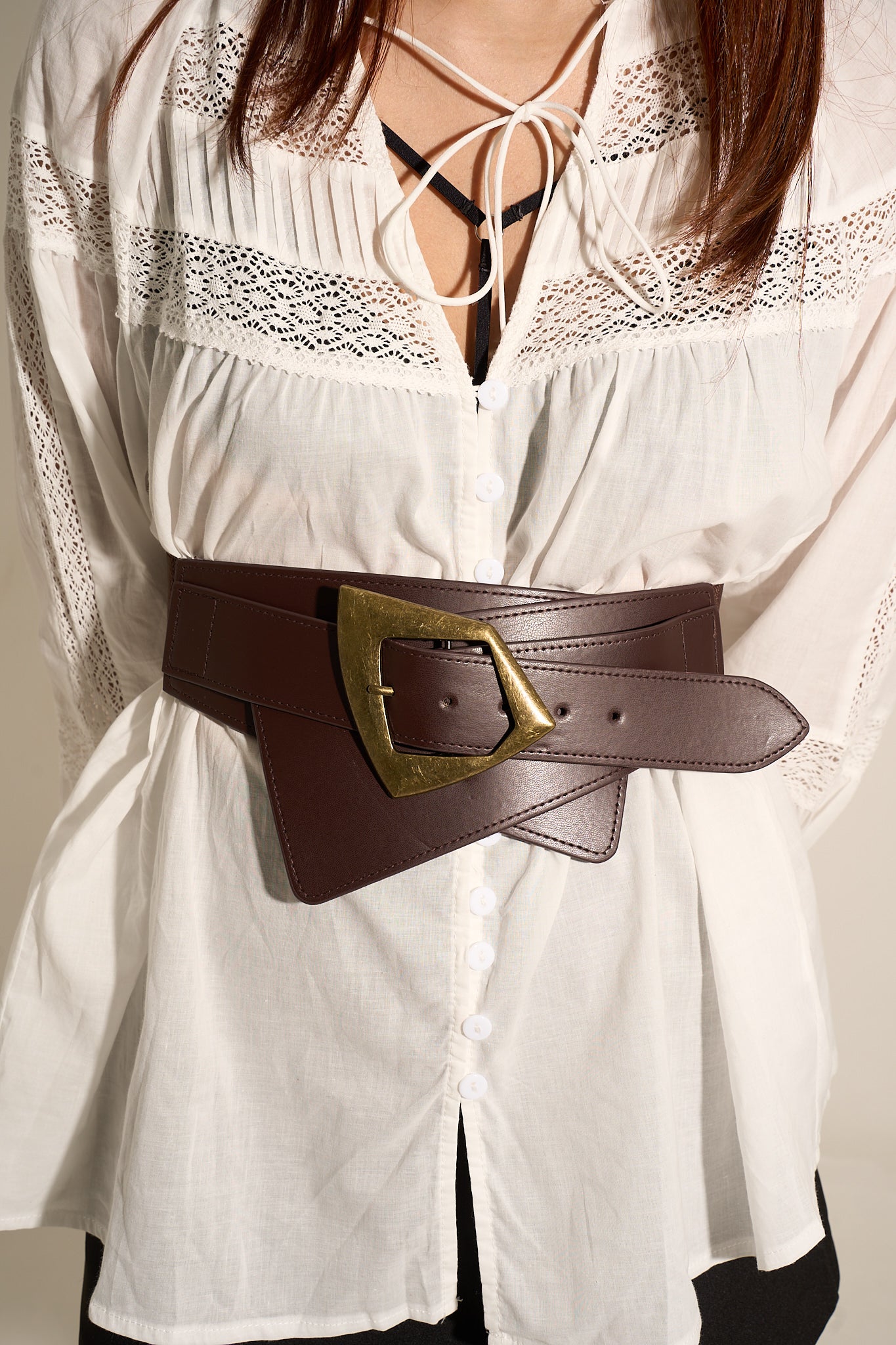 Boho Layered Buckle Belt