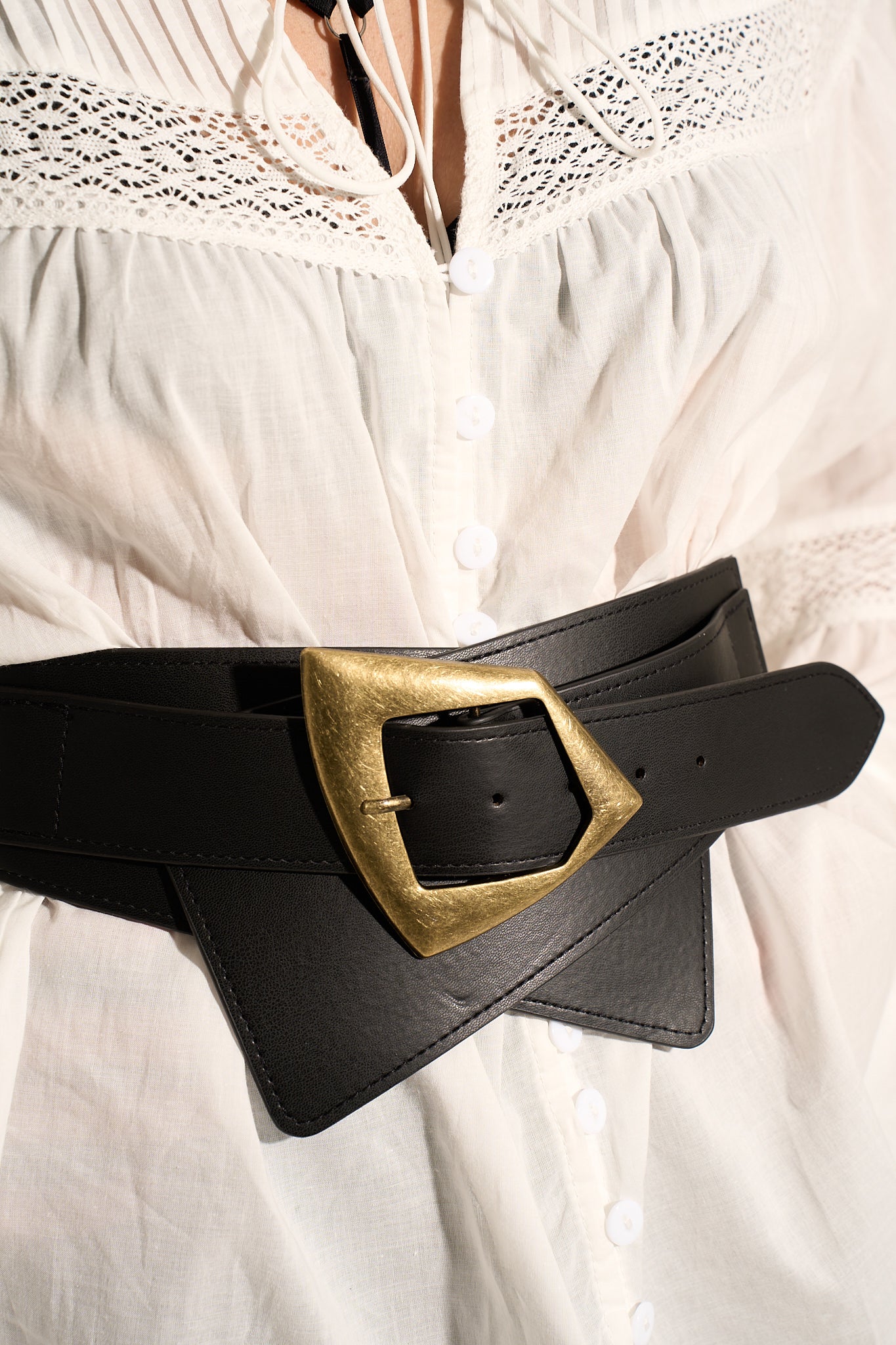 Boho Layered Buckle Belt