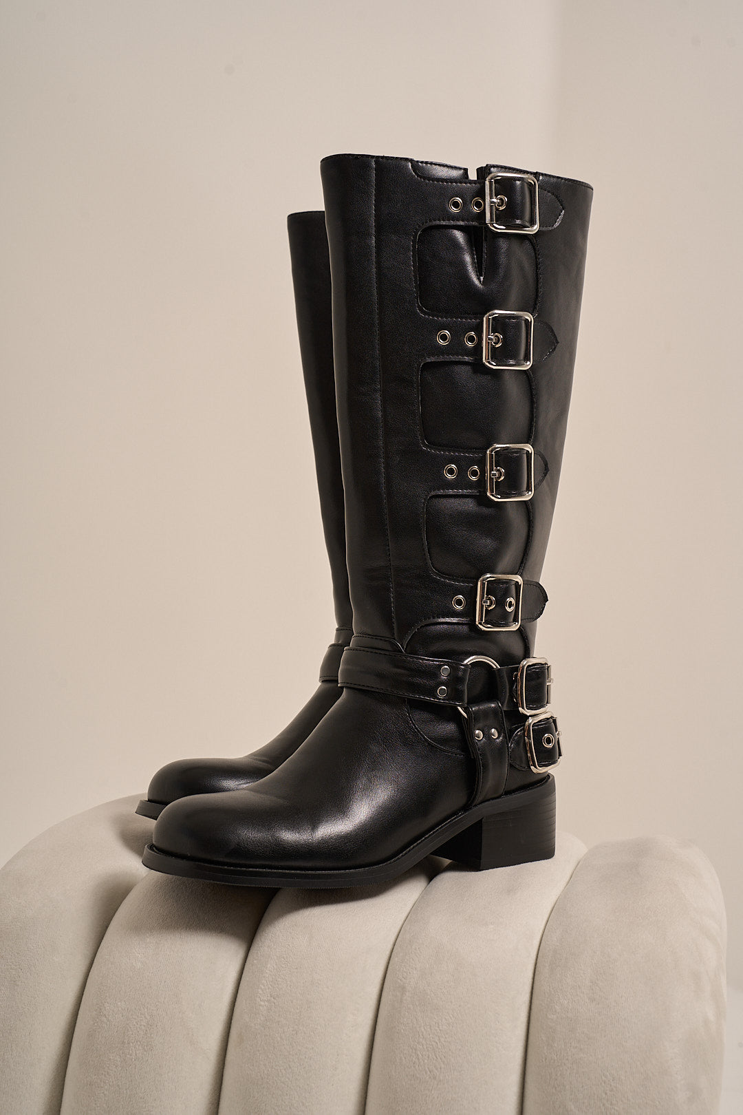 Buckle-detail Boots