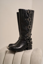 Buckle-detail Boots