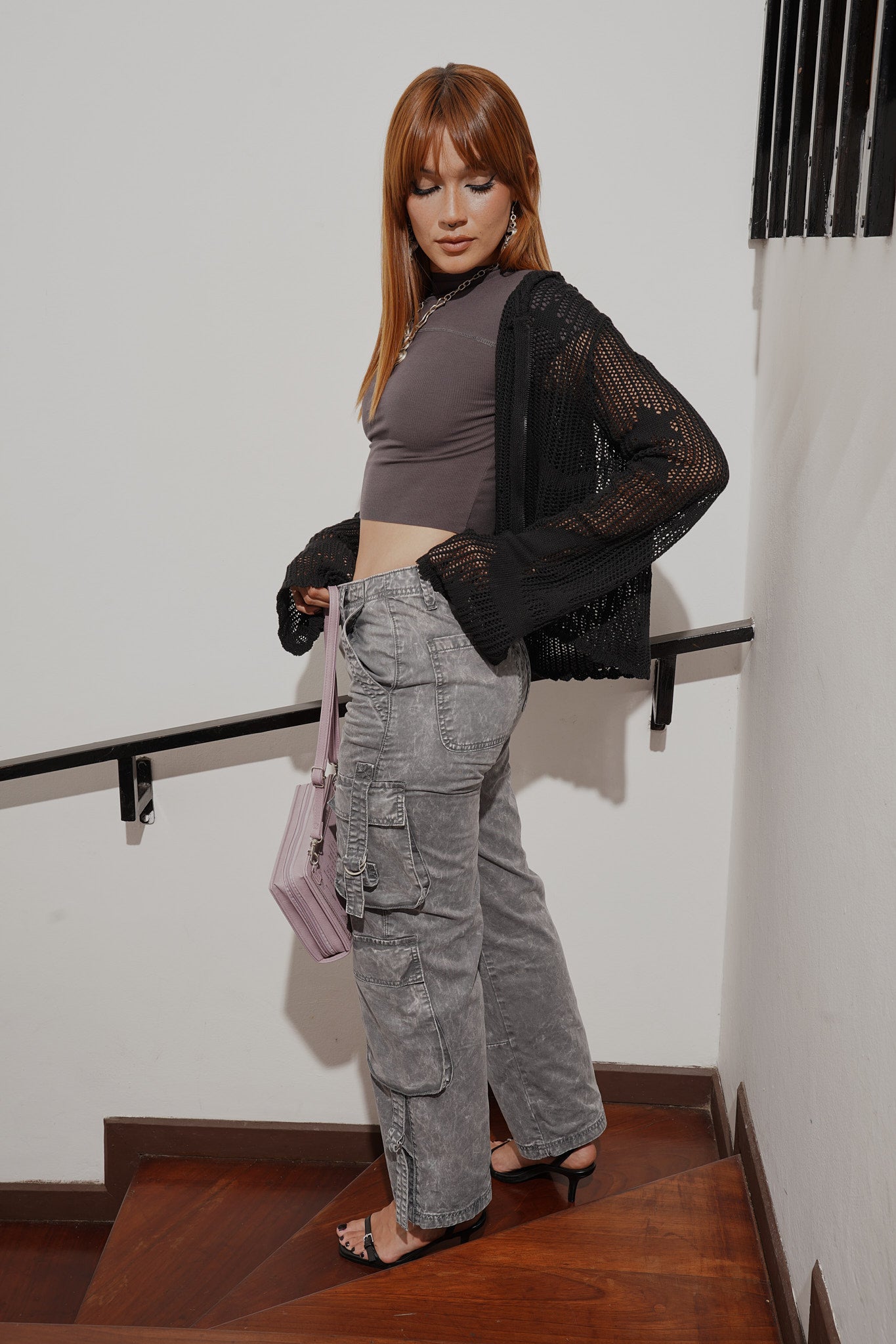 Vintage Washed Cargo Pants