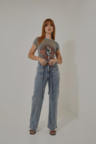 Casual Stretch Denim Pants