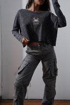 Vintage Washed Cargo Pants