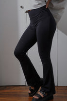 Comfort Cotton Flared Pants