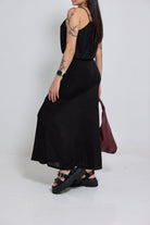 Fitted Knit Maxi Dress
