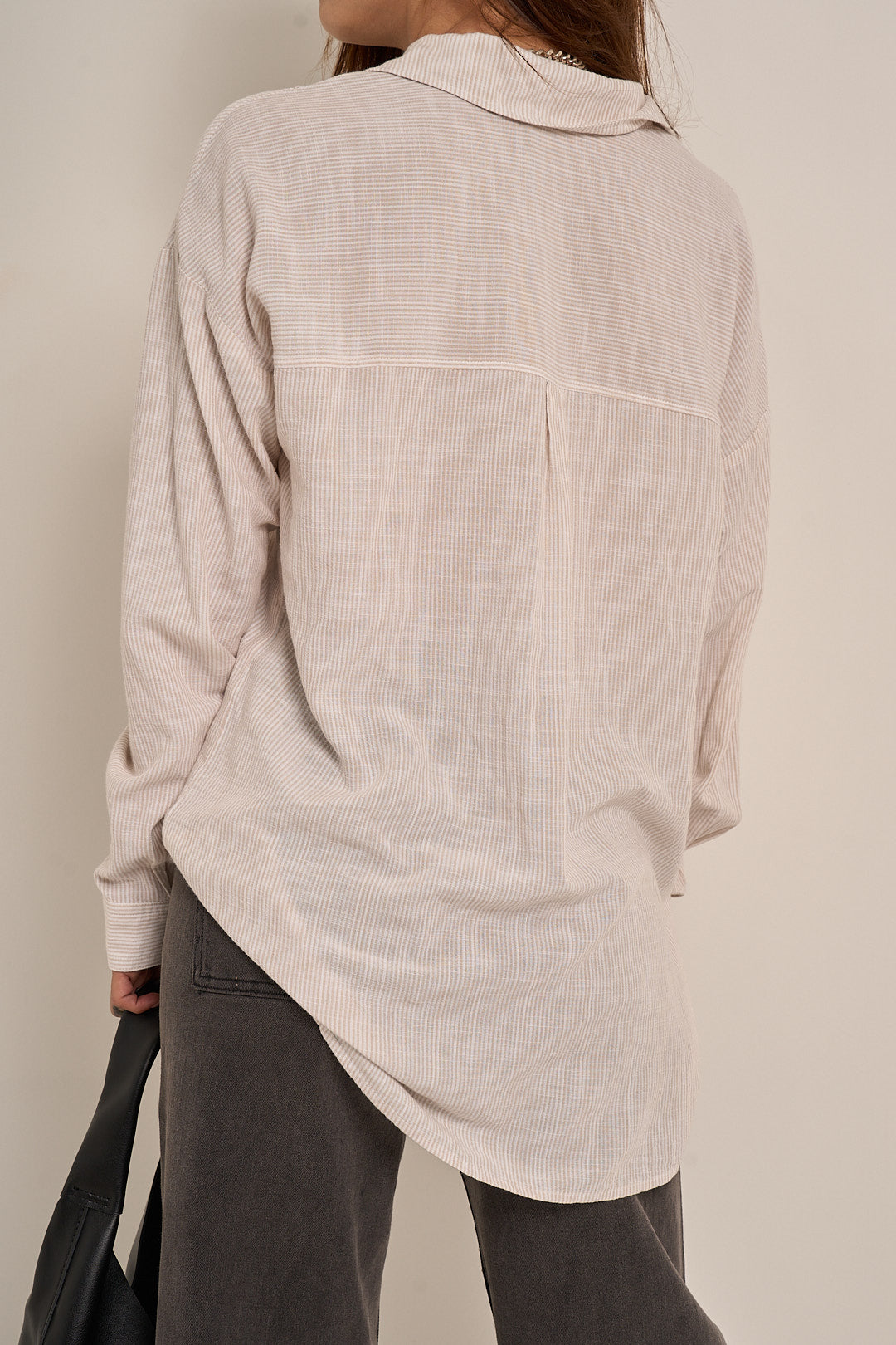 Oversized Stripe Shirt