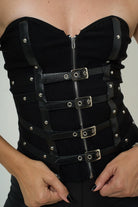 Buckle Corset Top
