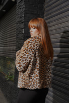 Leopard Fleece Jacket