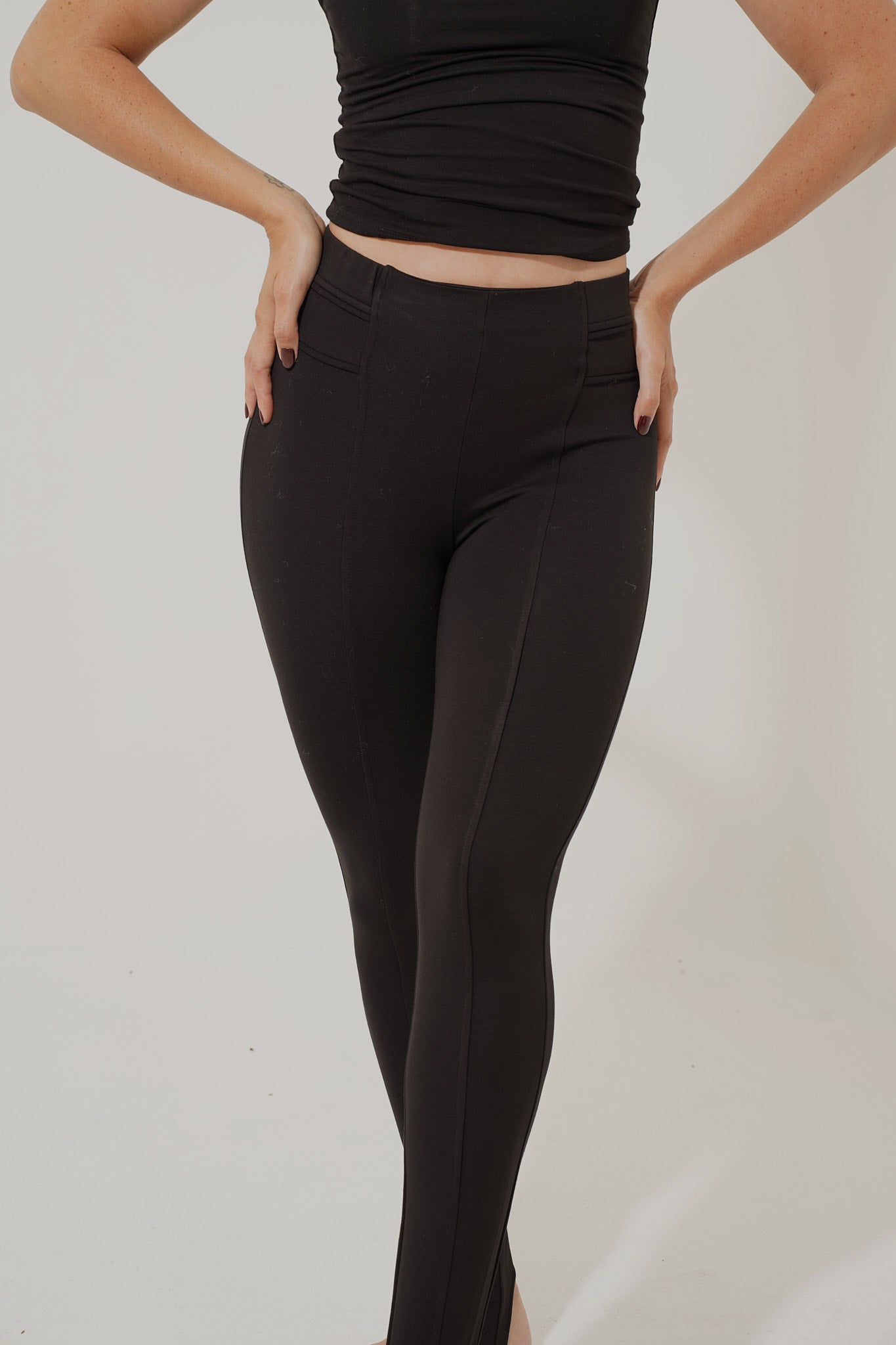 High Waisted Stirrup Pants