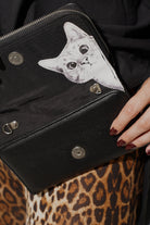 Feline Print Wallet