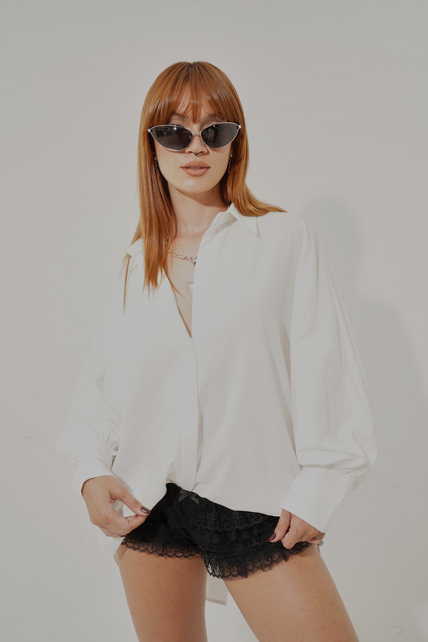 Cotton Balloon Shirt