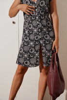 Celestial Button Dress