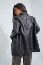 Rebel Leather Blazer