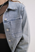 Stylish Embroidered Denim Jacket