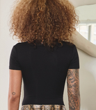 V-Neck Cut Out Bodysuit