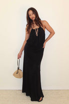 Fitted Knit Maxi Dress